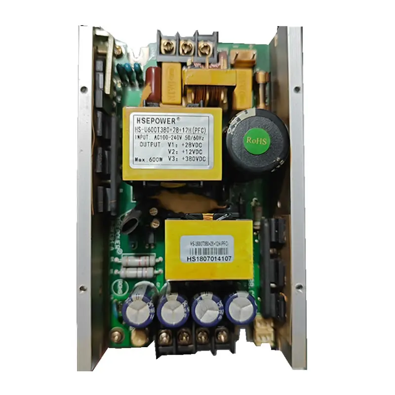 

HS-U600T380+28+12(PFC) 350W Power Supply Card For Stage 350W Beam Moving Head Lights