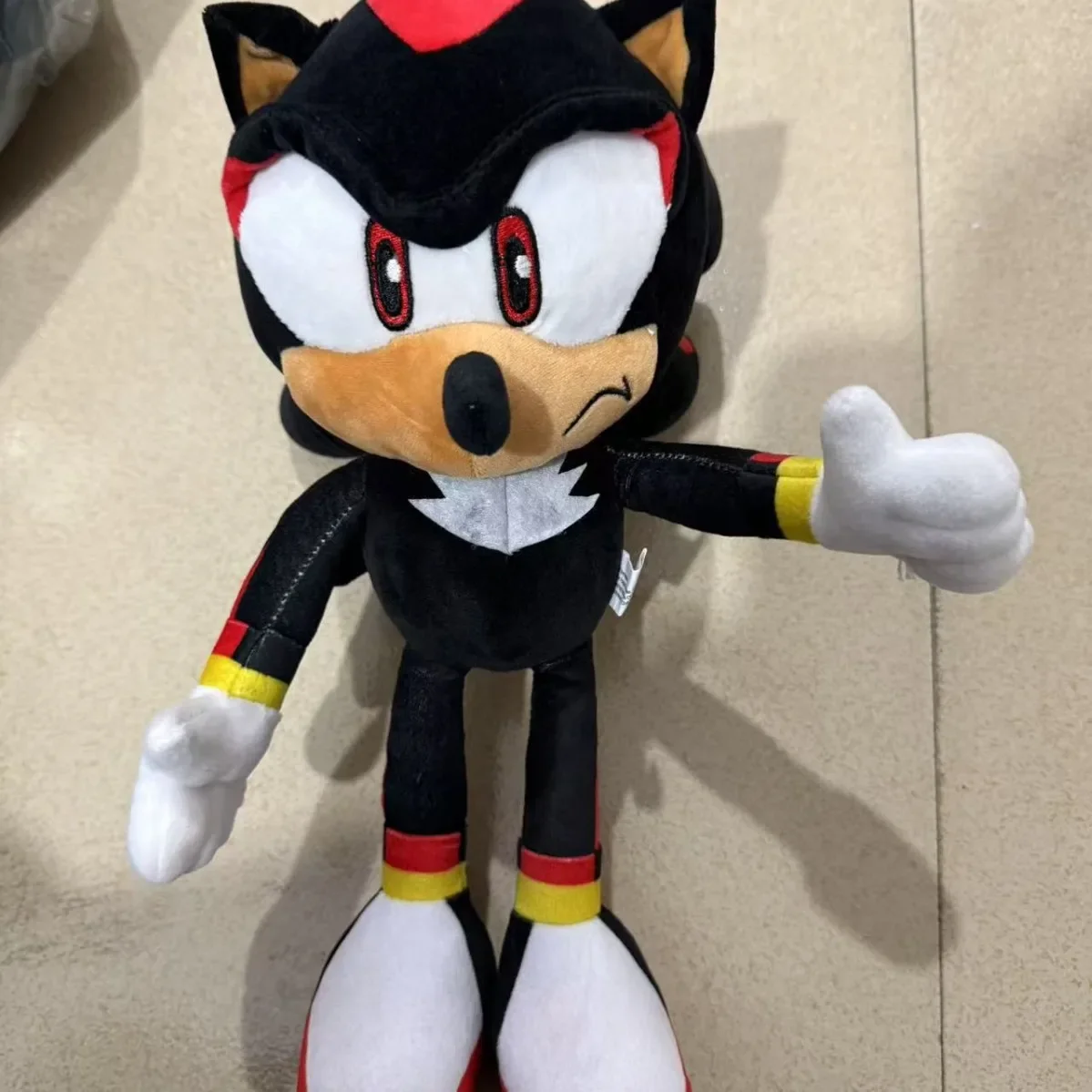 New 33cm Novelty Supersonic Mouse Hedgehog Anime Doll Stuffed Plush Toy Sonic Kid Nak Plush Toy Doll Children's Christmas Gifts - view 2