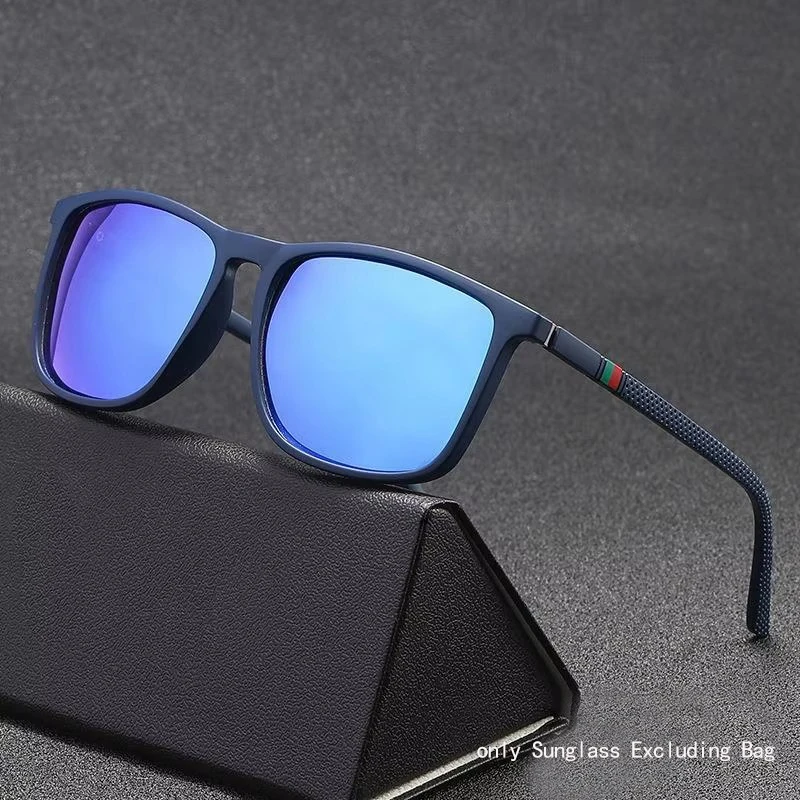 

New Classic Fashion Polarization Sunglasses Men's And Women's Square Large Frame Driving Fishing Glasses