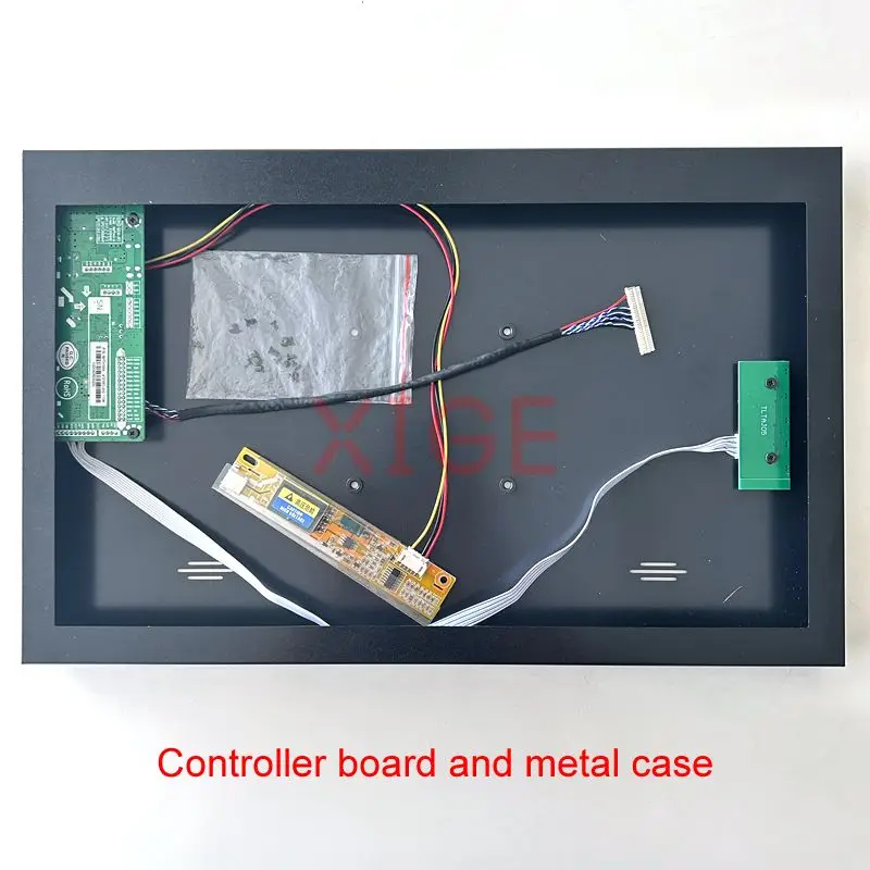 Imagem -04 - Ajuste Ltn154xa Ltn154x1 Ltn154x3 1ccfl 15.4 Monitor Lcd Kit Faça Você Mesmo 1280*800 Caixa de Metal Mais 58c Controlador Placa de Unidade de 30 Pinos Lvds