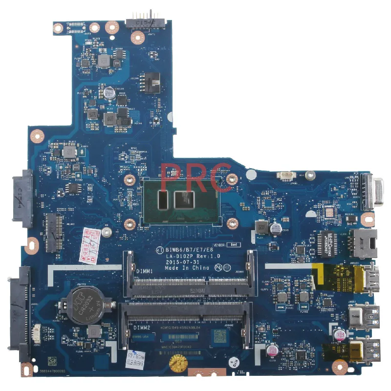 Pentium i3 i5 i7 For LENOVO Thinkpad B41-80 Notebook Mainboard BIWB6/B7/E7/E8 LA-D102P DDR3 Laptop Motherboard Tested