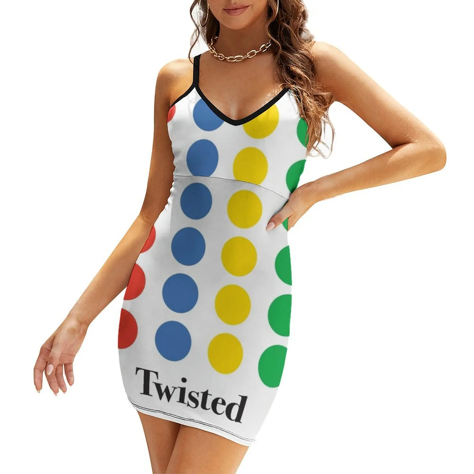 

Twisted Twister Sling Dress summer dress woman 2024 luxury dresses Cocktail of dresses Women's skirt