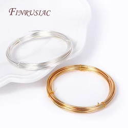 Wholesale 18K Gold-Plated High-Quality Copper Wire For DIY Colorfast Beading Wire Jewelry Cord String Crafts