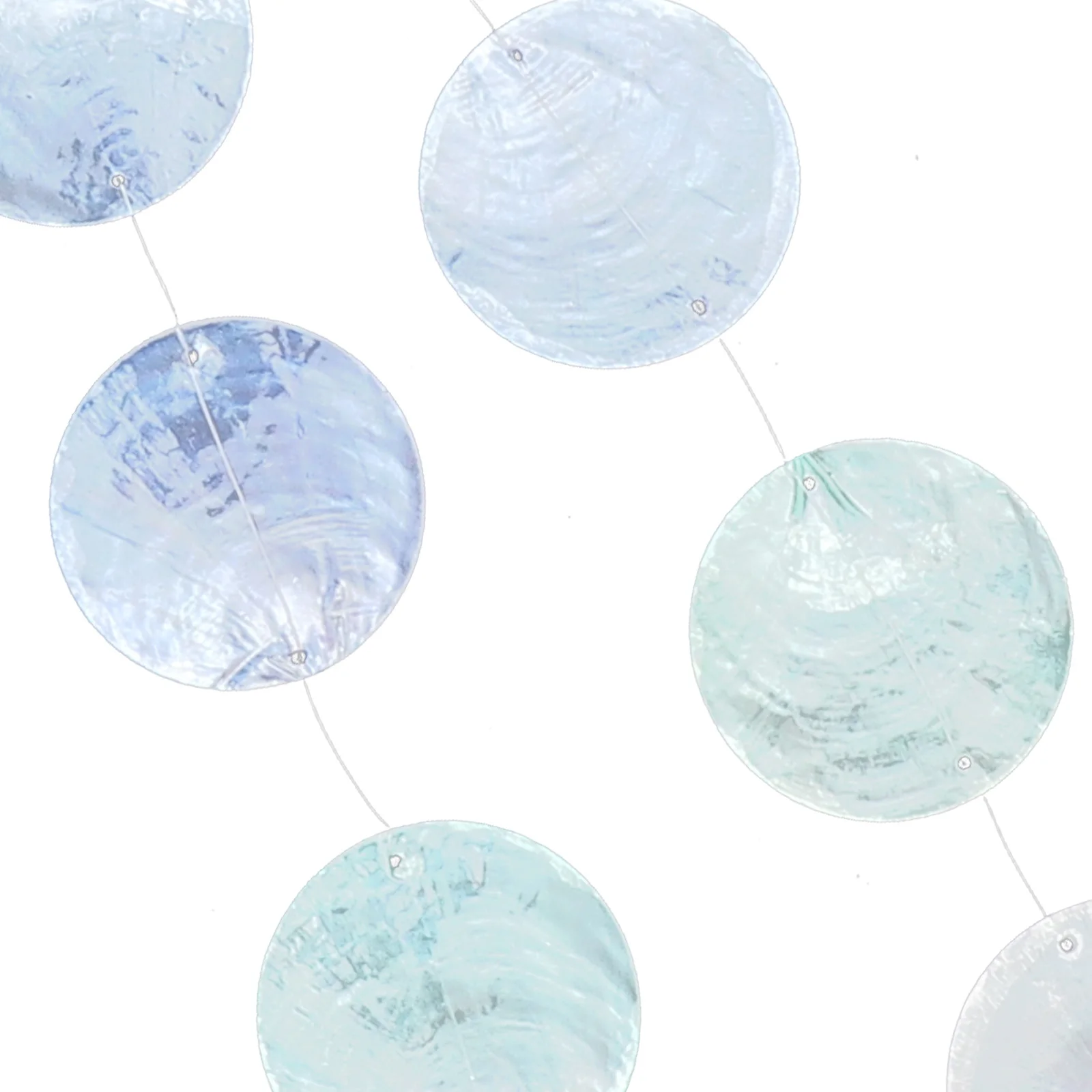 

Moon Shell Wind Chime Hanging Decor Outdoor Garden Patio Balcony Decorative Wind Bell Relaxing Gift Home Hanging Decor