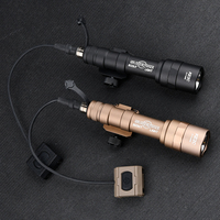 WADSN SF Surefire M600U Airsoft Flashlight Modbutton Set Tactical Lantern Torch ​AR15 Scout Rifle Gun Weapon LED Light For 20mm