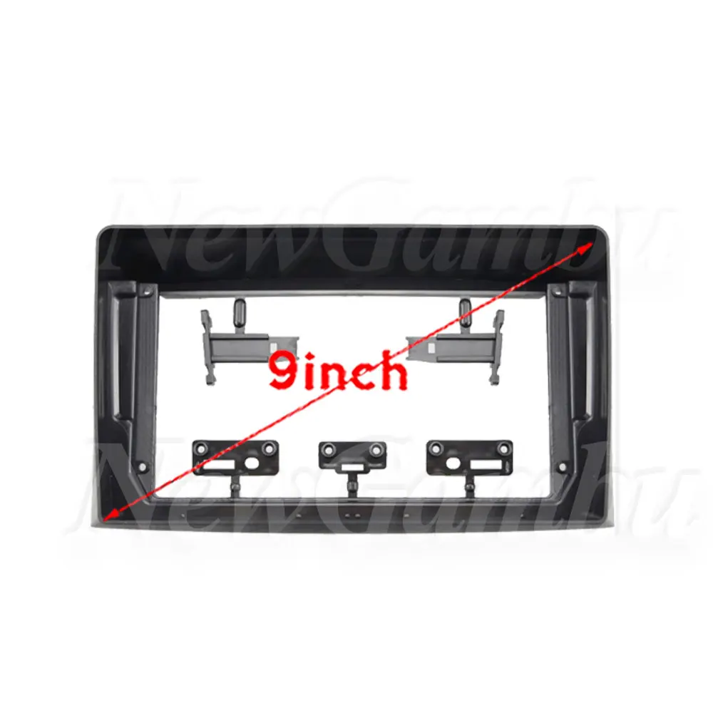 9 inch 2Din Car DVD Frame Audio Fitting Adaptor Dash Trim Kits Facia Panel For TOYOTA COROLLA SPACIO 2001-2007 Frame No Cable