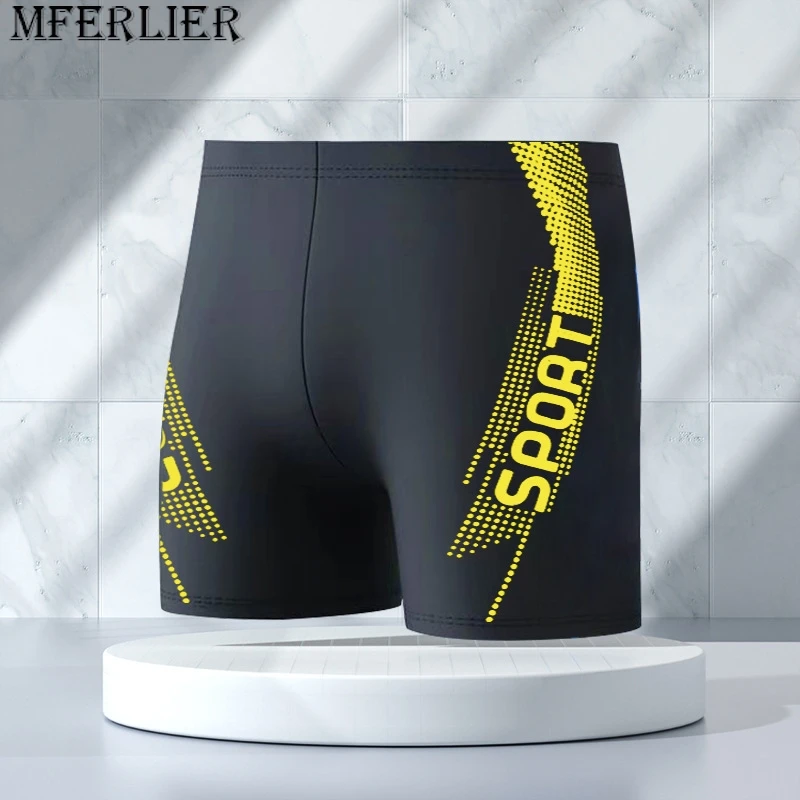 Sommer Männer Boards horts Sport Brief Strand Shorts gestreifte schnell trocknende Badehose Shorts atmungsaktiver Komfort elastisch