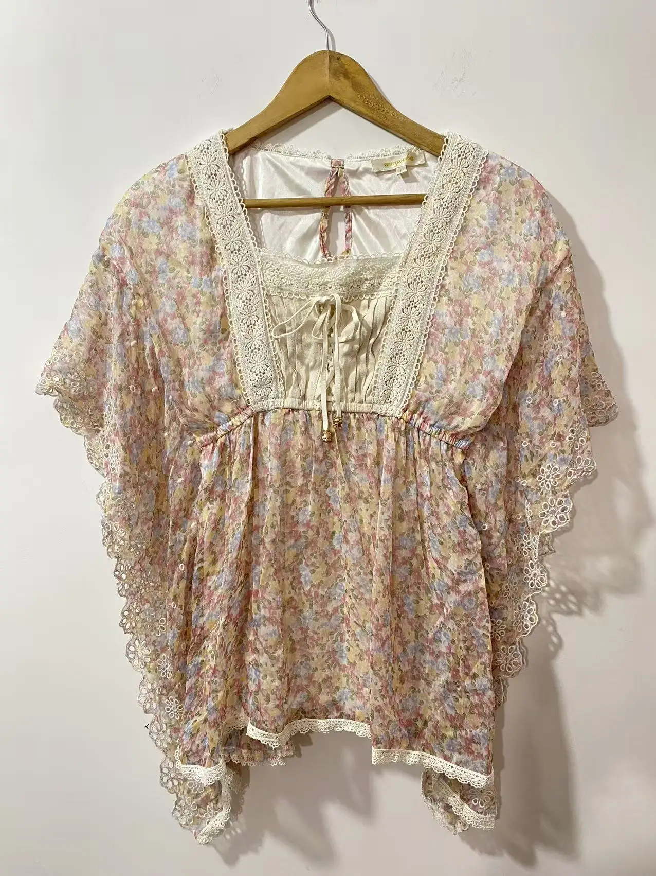 Chiffon Lace Blouse