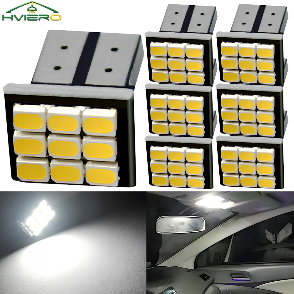 

1/4/6 шт. автомобильный Стайлинг купольный светодиодный светильник 1206 9SMD габаритная резервная лампа внутренняя лампа для чтения парковка обратный номерной знак указатель поворота