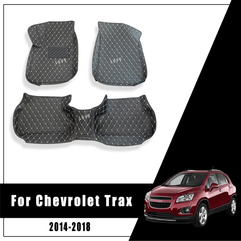 

Car Floor Mat For Chevrolet Trax Tracker Holden 2018 2017 2016 2015 2014 2013 Waterproof Carpet Auto Interior Accessories