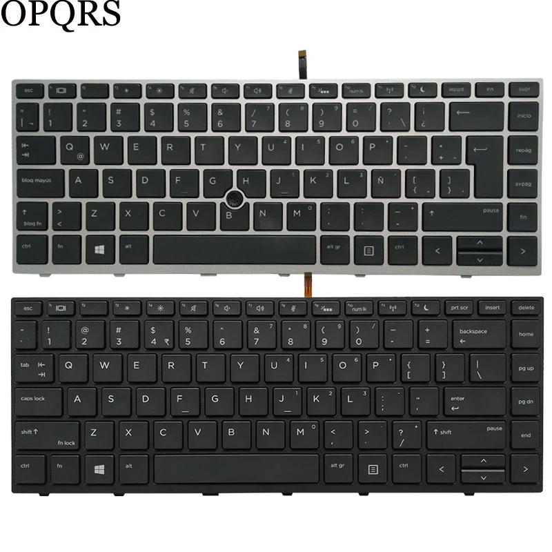 teclado portatil para hp probook russo eua espanhol latim frances brasil 640 g4 645 g5 430 g5 440 g5 445 g5 novo 01