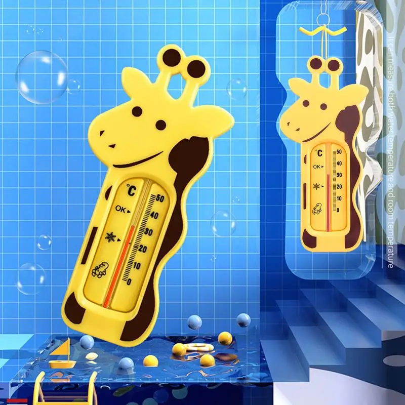 Baby Water Temperature For Tub Giraffe Baby Water Temperature Gauge Bathtub Water Temp Warning Portable Floating Bath Toy For