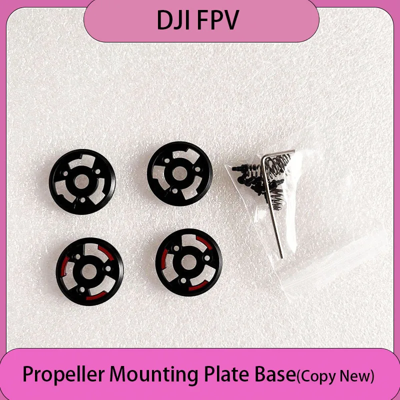 

4pcs/set Mounting Propeller Base/Adapter Motor Plate for DJI FPV Combo Drone CW CCW Motors Accessories