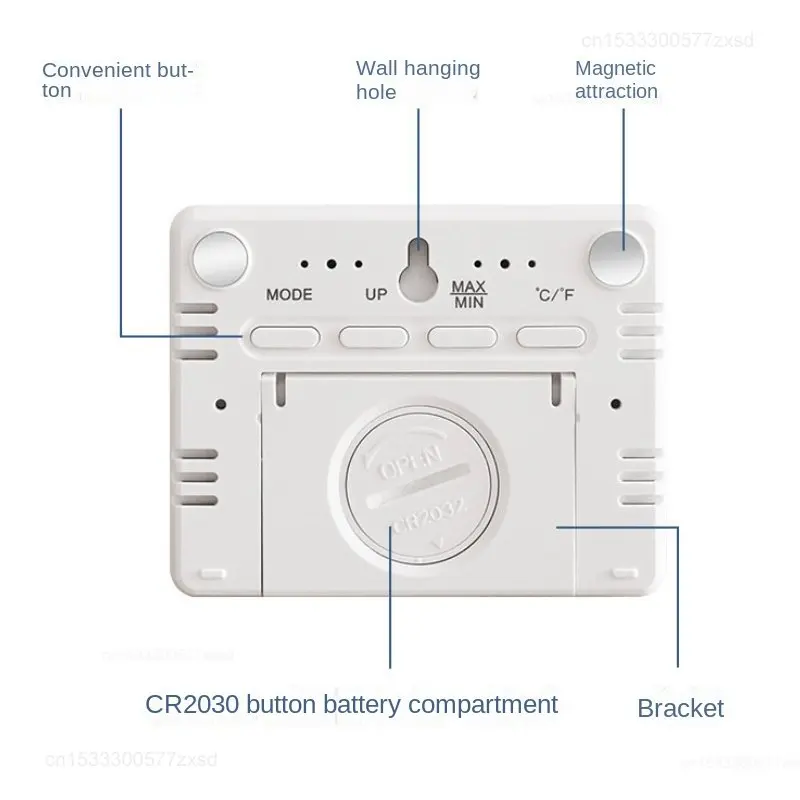 New Mijia Multifunction Thermometer Hygrometer Automatic Electronic Temperature Humidity Monitor Clock Indoor Household Sensor