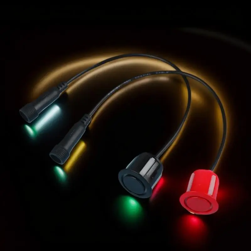 

[C] Car Parking Sensor 18.8mm Reversing-Radar Probe Upgrade Cable Car Reverse Parking Waterproof Sensor Sound
