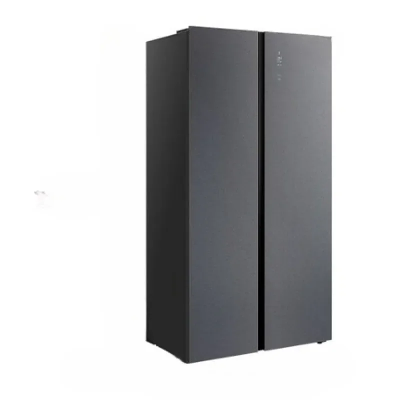 

613 liters of magic gray opposite door refrigerator 63.5cm ultra-thin three-layer drawer full space purification-gray