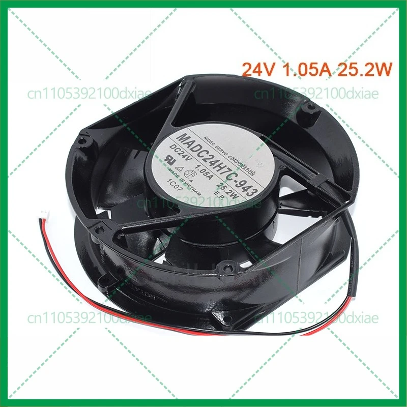 

НОВЫЙ для SERVO MADC24H7C-943 24 В 1,05 А 25,2 Вт инверторный специальный охлаждающий вентилятор