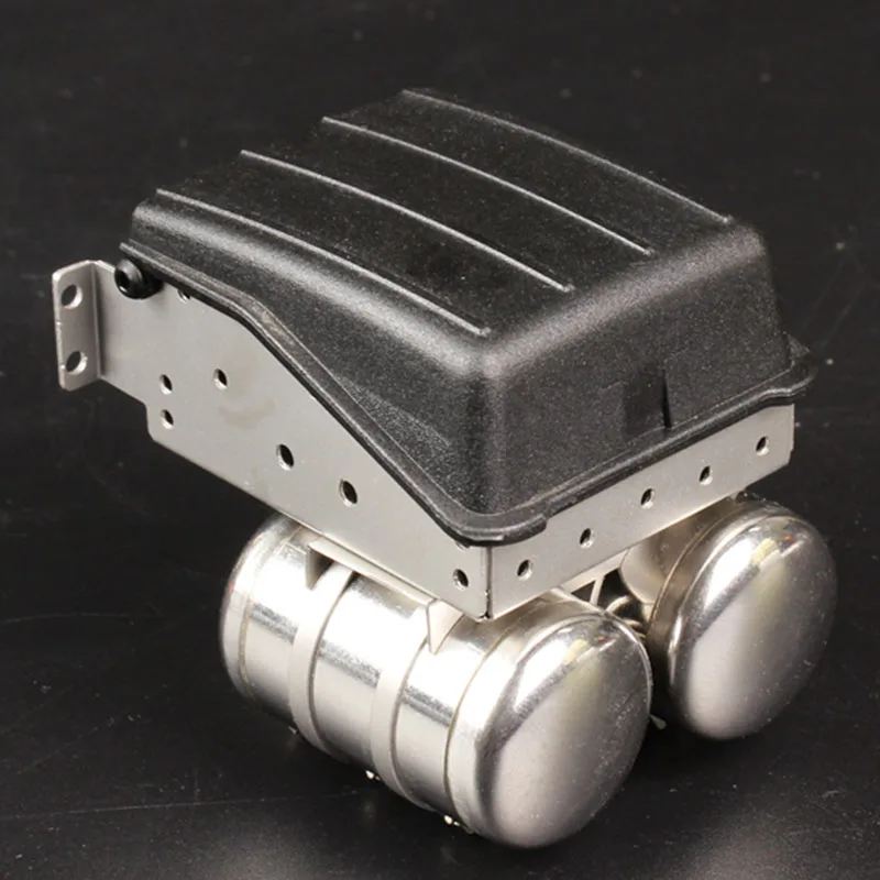 1:14th Scale Metal Simulation Battery Box Decoration for Tamiya RC Truck SCANIA 770S R620 VOLVO BENZ Arocs MAN TGX Car