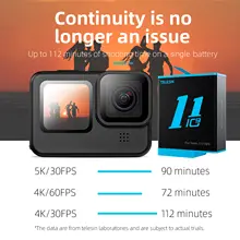 1750mAh Battery for GoPro Hero #6