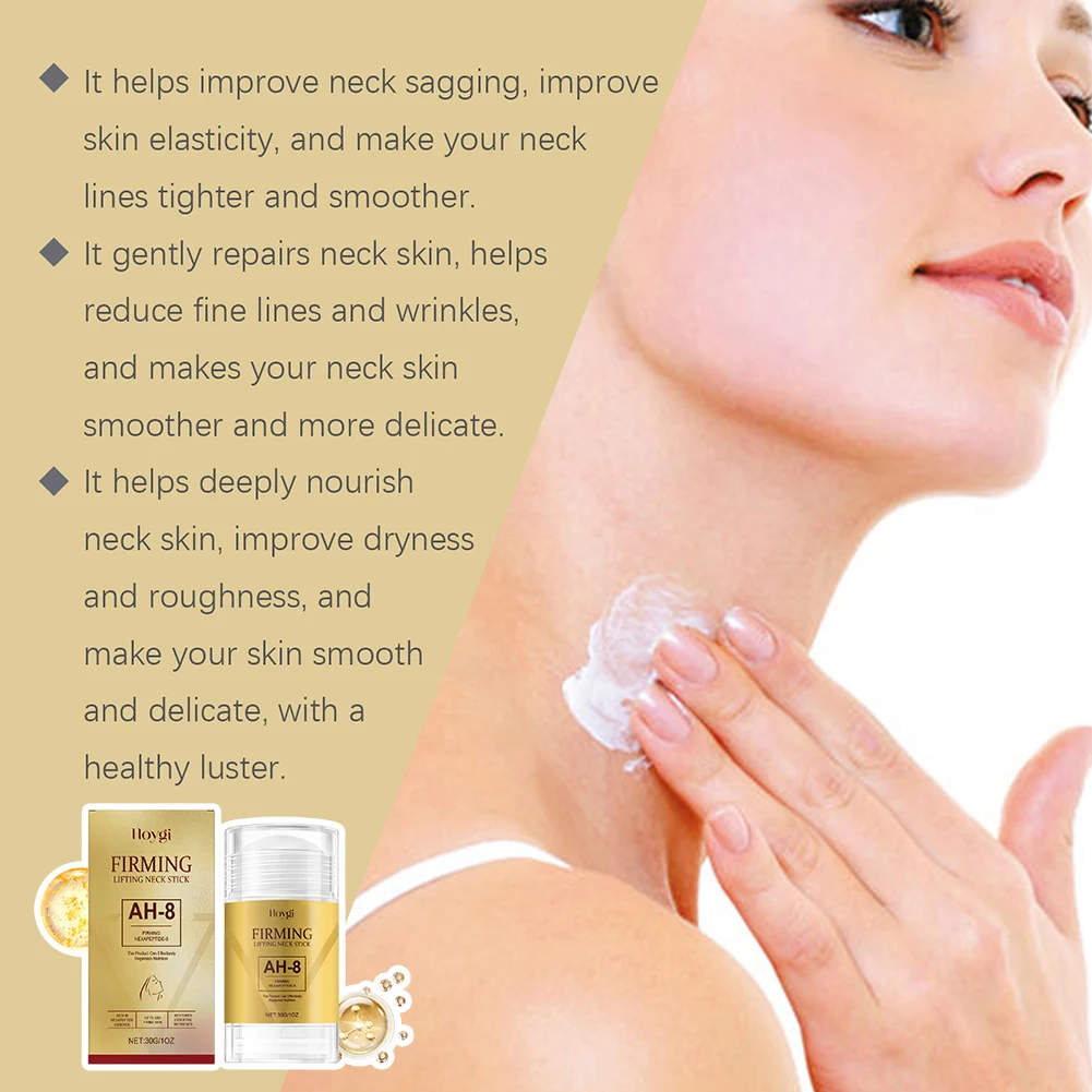 120g Tighten Lift Neck Firming Cream Neck Cream For Firming Tightening Ah8 Anti Aging Treat Neck Stick For Creepy Skin
