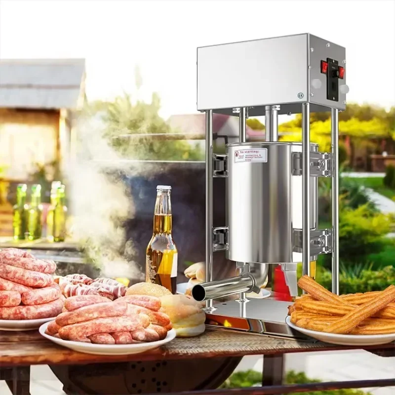 Hot SalesHigh Quality Electric Sausage Tying Machine Sausage Binding Making Machine Automatic Sausage Stuffer