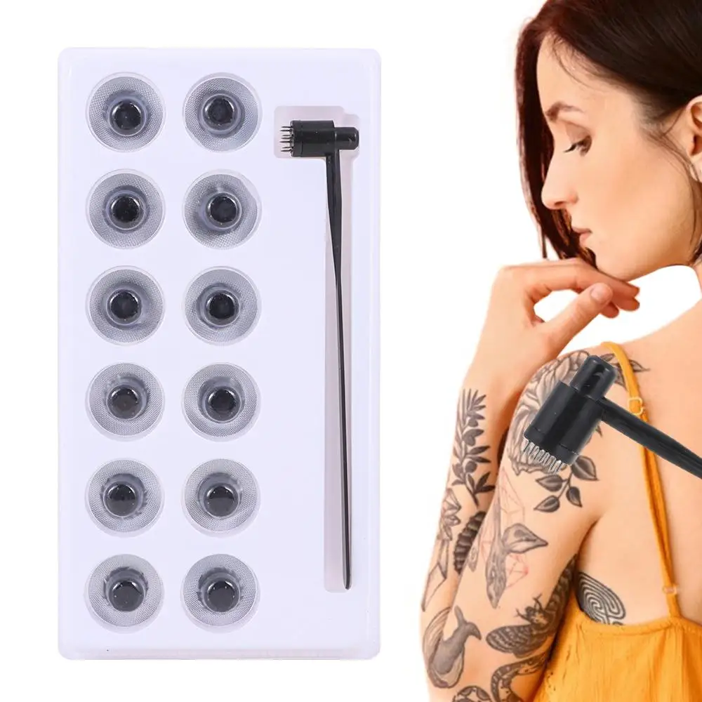 Plastic 7 Star Needle Single Head Double Head 7 Star Plum Blossom Hammer Portable Plum Blossom Shaped Blood Hammer for Home Use