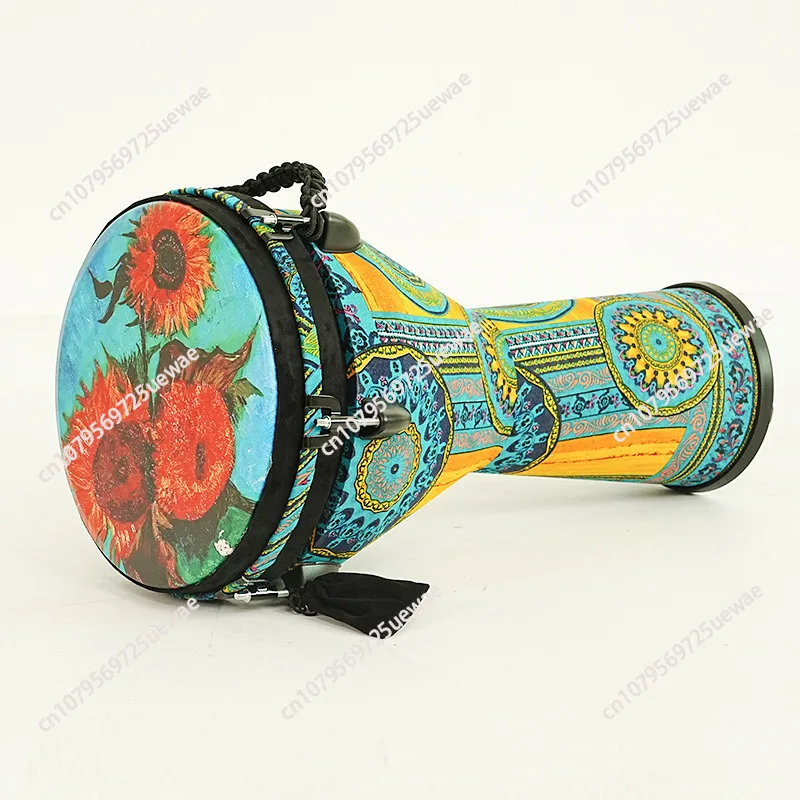 

2-Inch adult PVC African drum lightweight beginner carbon fiber tambourine professional performance model