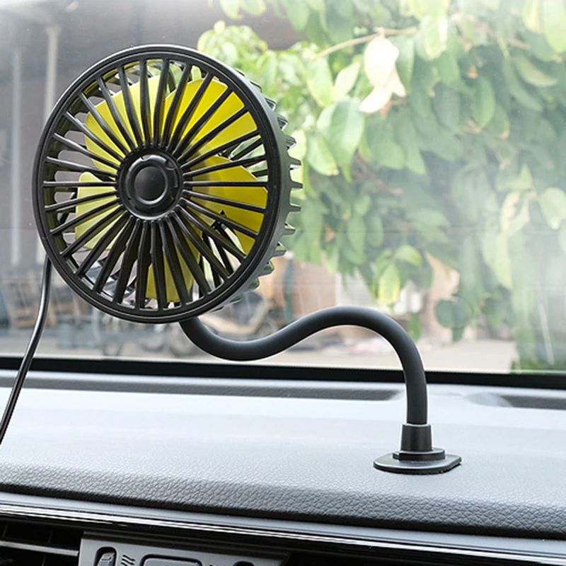 3-speed Car Cooling Fan Rear Seat Ventilador USB Freshener Air Conditioner Climatiseur Ventilateur Voiture Ventilatore Cooler