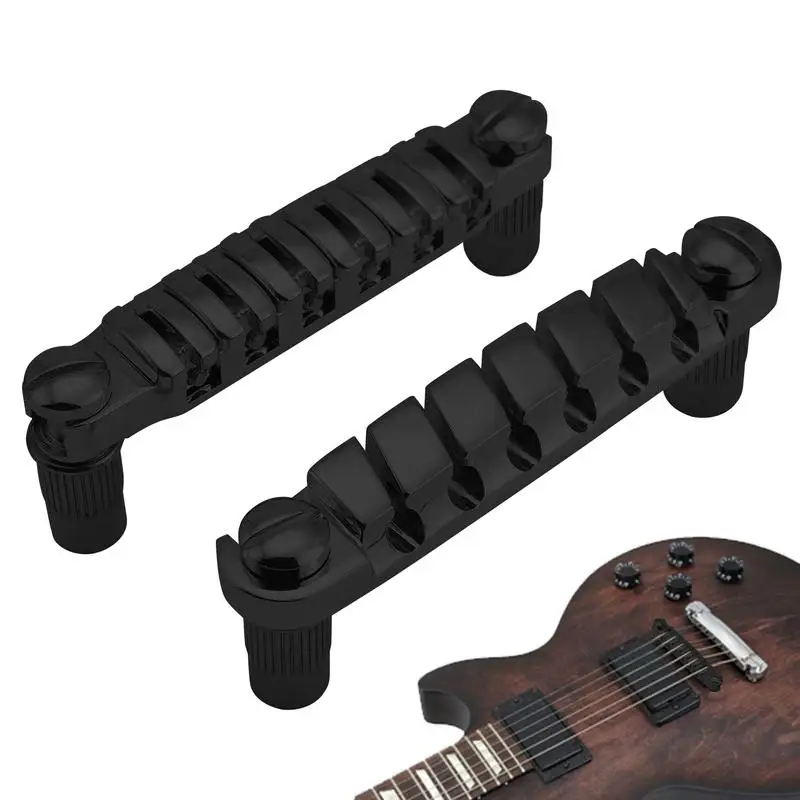 

Electric Guitar Bridge Stringer Quick Change Electric Guitar Bridge Tailpiece Alloy Musical Accessories For Concerts Recording