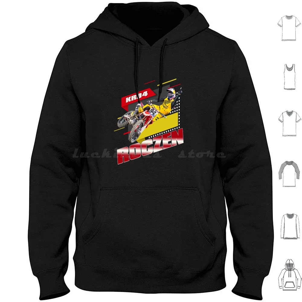 Ken Roczen 94 Motocross And Supercross #94 Kroc Kr94 Fan Design Hoodies Long Sleeve Ken Roczen Ken Roczen 94 Ken