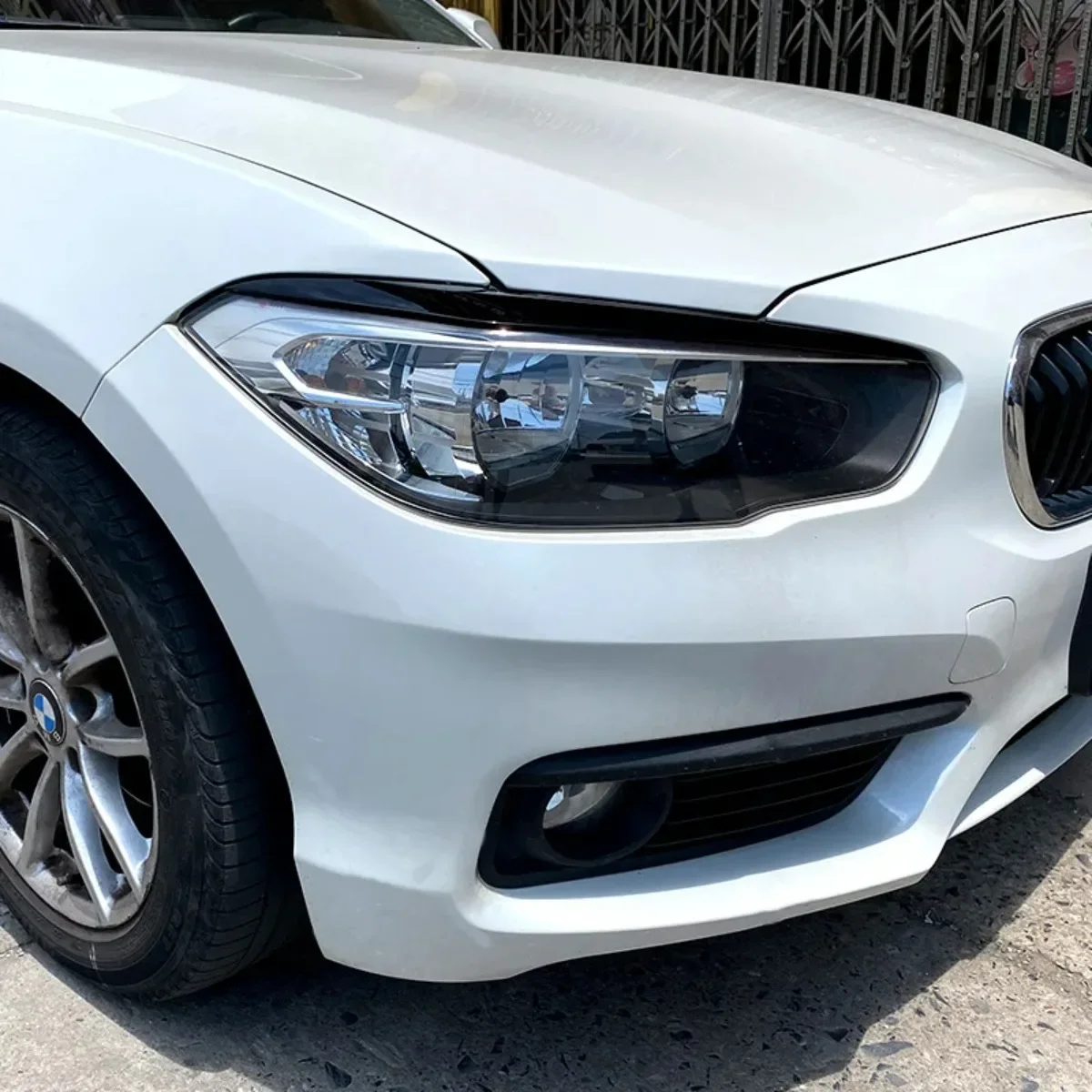 الجبهة العلوي الحاجب الجفن غطاء الكسوة لسيارات BMW 1 سلسلة F20 F21 116d 118i 120i 120d M135i 2015-19 #3