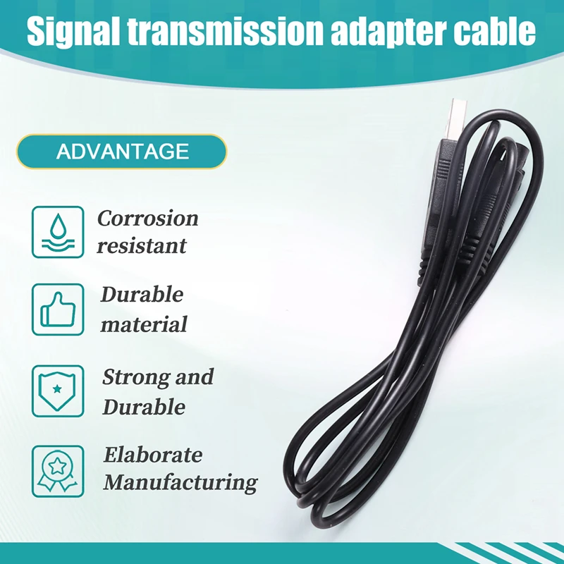 Super Sale5Pcs USB Data Cable to for Bmw 4Pin Male Reversing Video Camera Cable 1m 28AWG Vehicle Adapter Cable Signal Transmiss
