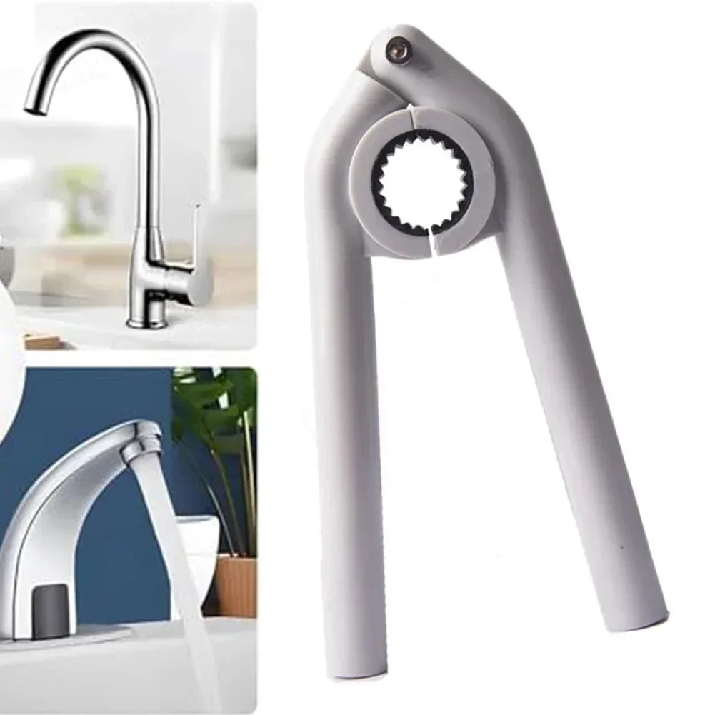 Faucet Wrench Faucet Sink Installer Tool Basin Wrench Non-Slip Plumbing Wrench Loosen Tighten Open End Wrenches Hand Tools