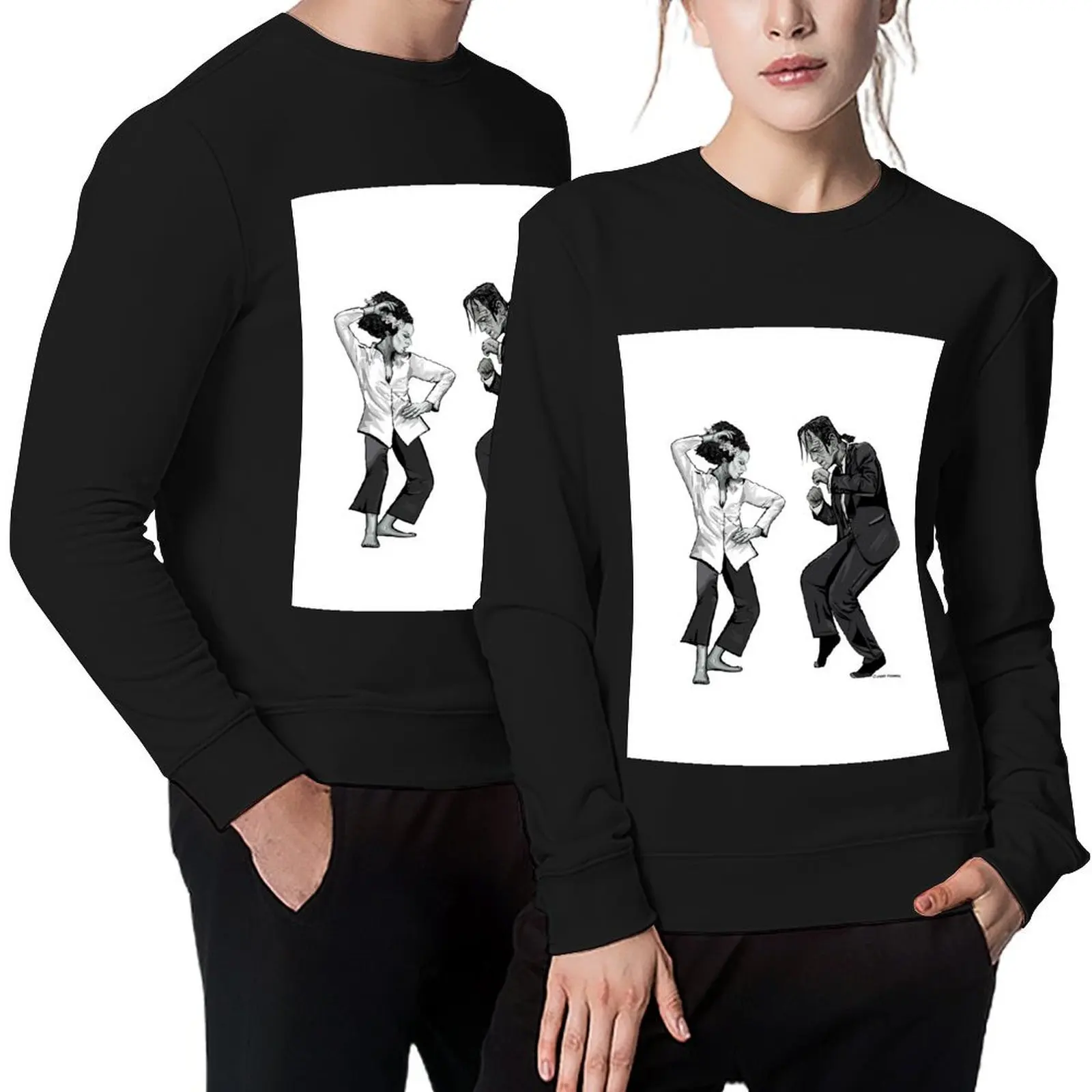 

Pulp Frankenstein Pullover japanese style men's sweat-shirt men's clothing men clothes new in hoodies & sweat-shirt