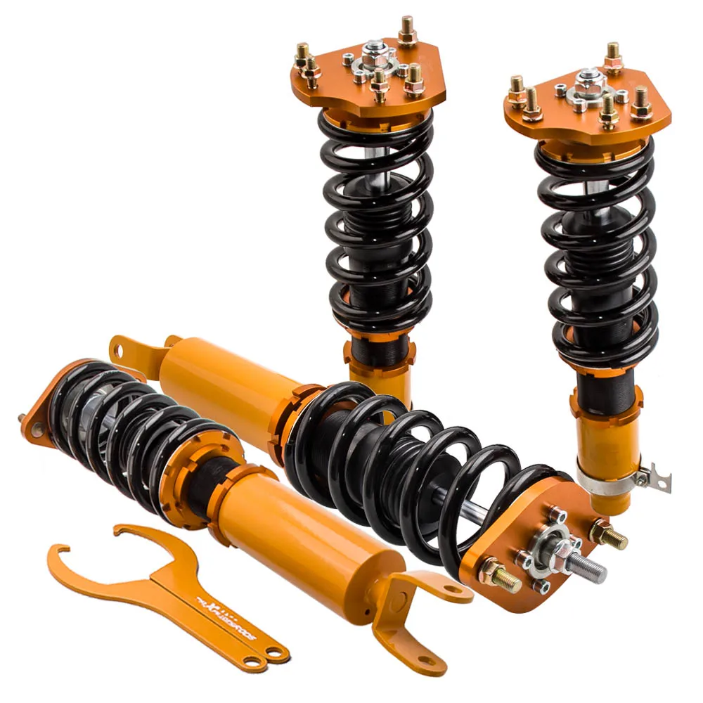 Complete Coilovers For HONDA PRELUDE BB1-BB9 1992-2001Full Coilover Suspension Lowering Kits Adj. Height Shocks