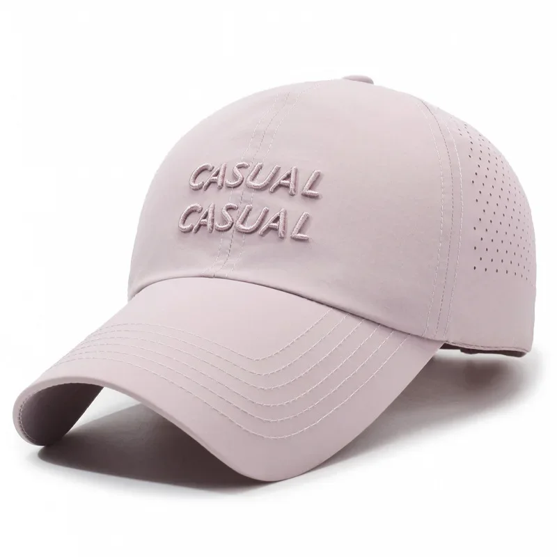 2025 قبعة صيفية جديدة قمة ناعمة التجفيف السريع ظلة البيسبول موضة خطابات الرجال/النساء الرياضة في الهواء الطلق قبعة تنفس