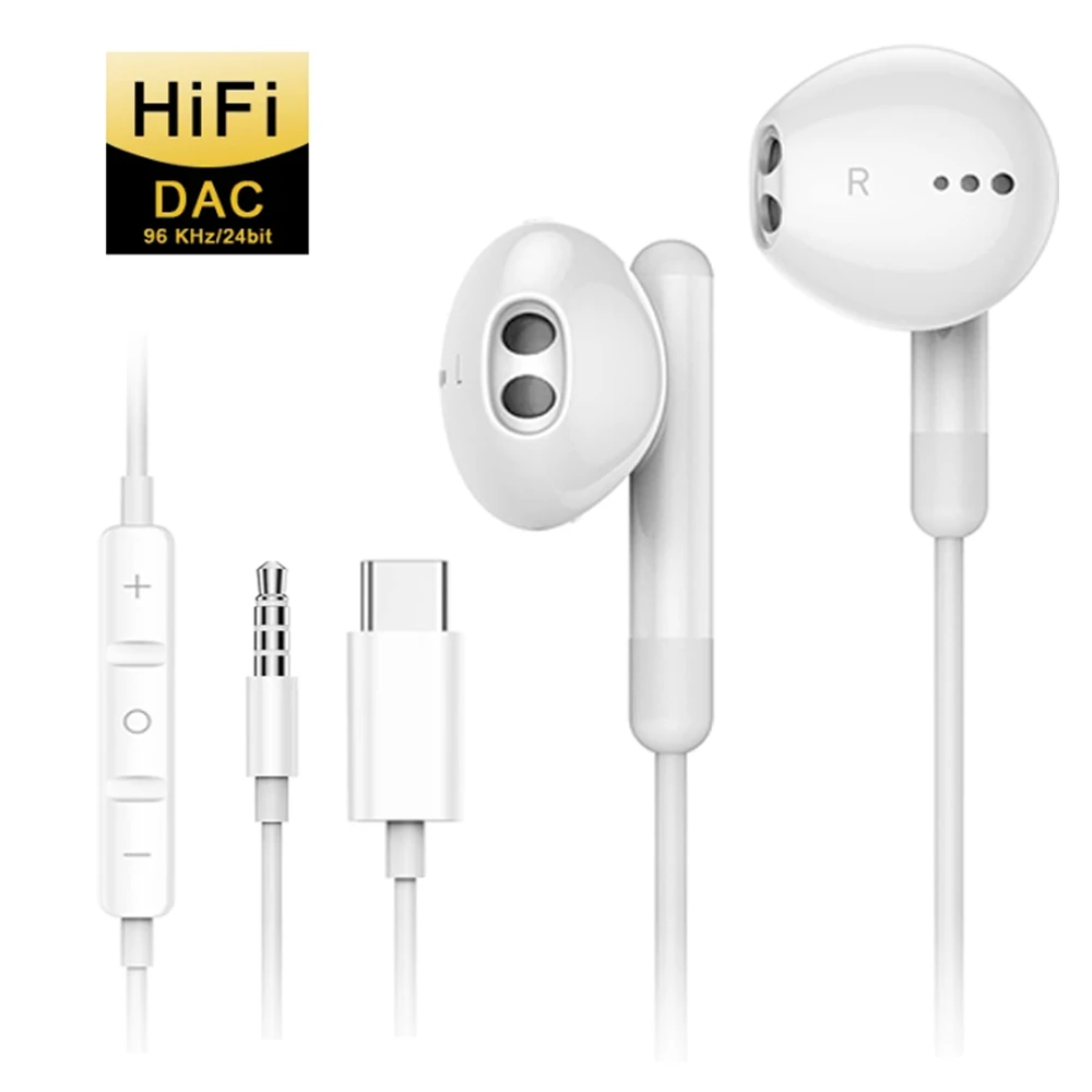 Type C Wired Headph… - image