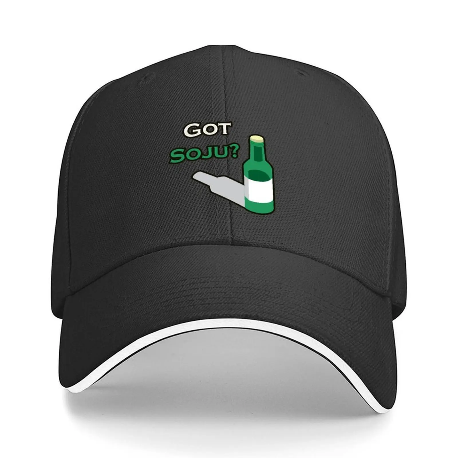 Bebidas favoritas coreanas SOJU Gorra de béisbol Ropa de golf Gorra Snapback Gorra de diseñador Sombrero de gran tamaño Hombre Mujer