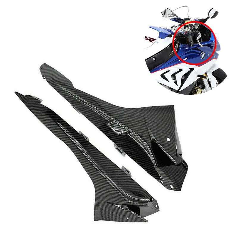 

Motorcycle Carbon Fiber Upper Dash Air Intake Cover Panel Fairing For BMW S1000RR S1000 RR BMWS1000RR 2015 2016 2017 2018 2019