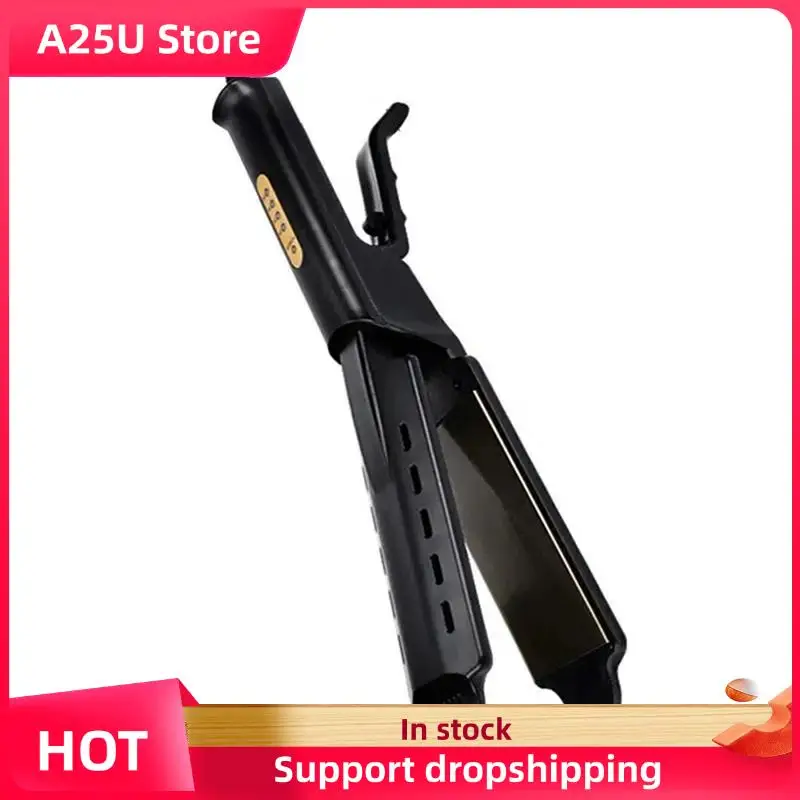 A25U مكواة فرد الشعر المحمولة درجة حرارة ثابتة وظيفة الهواء لتجعيد واستقامة الانفجارات الولايات المتحدة قابس طاقة الولايات المتحدة التوصيل