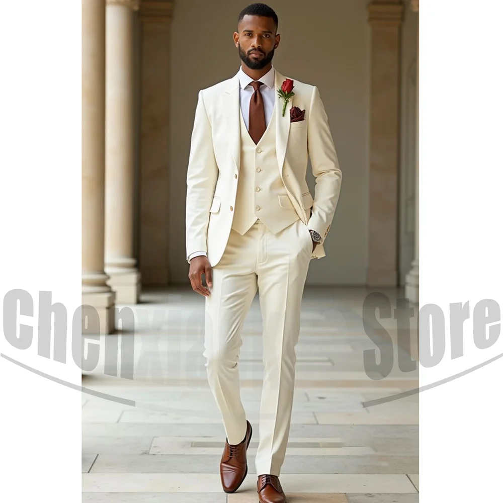 Men Formal Party Wear Outfit - Completo elegante da uomo in tre