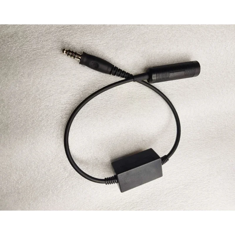 PP+ FOR Bose Aviation Flight Headset Bose A30 A20 High/Low Impedance Converter Cable