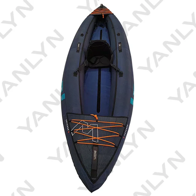 Factory New Inflatable Kayak 1 Person Drop Stitch Inflatable Boat Kayak with Paddles and Pump Itwit