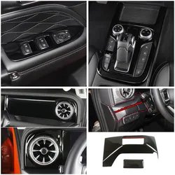 Per GWM Tank 300 2022 2023 LHD accessori interni Console centrale copertura del telaio del cruscotto Trim Black Decor Car Styling Refit