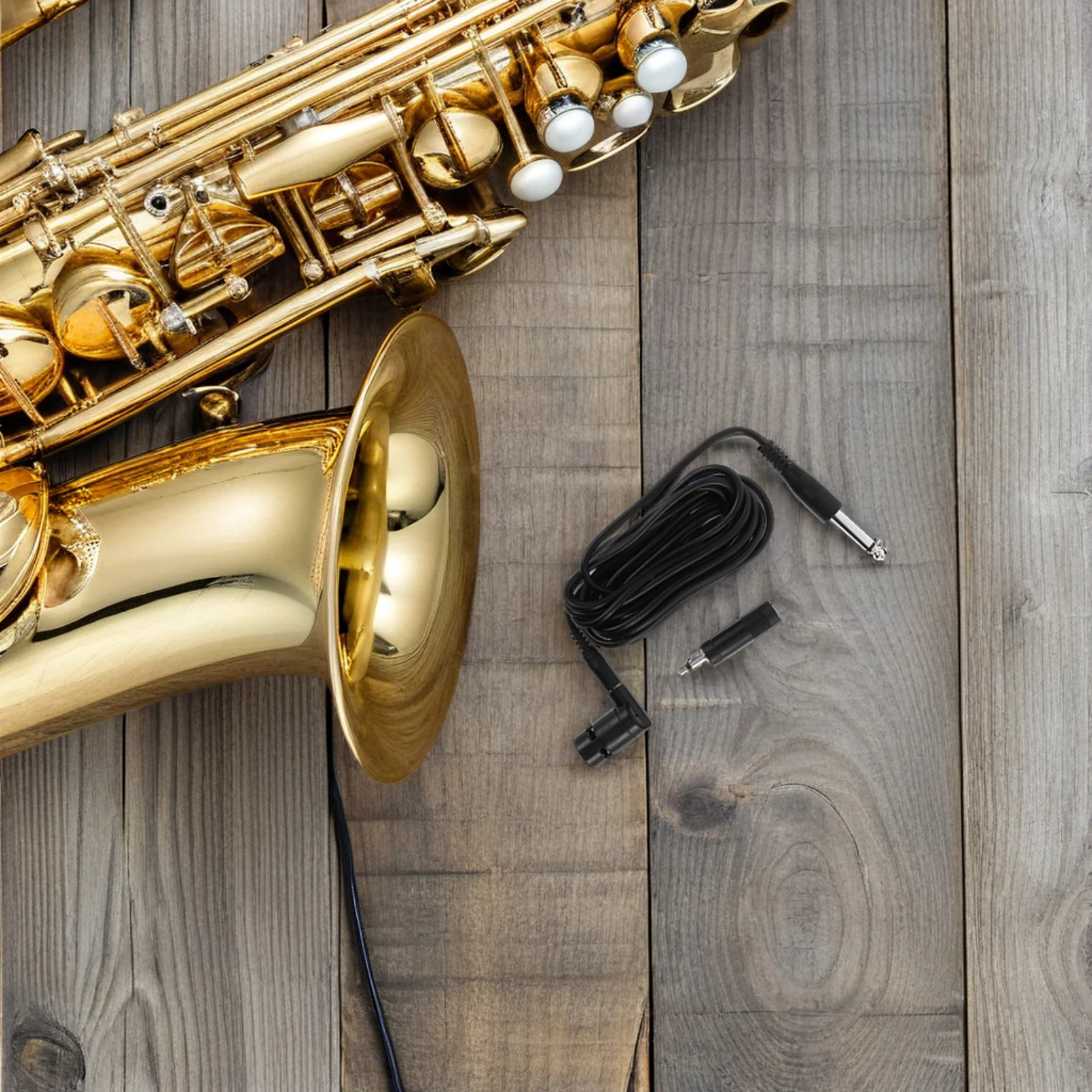 

Electric Kazoo Pickup 3.5mm Audio Cable Plug and Efficiency Sound Capture for Outdoor Performance Stage Use Instrument