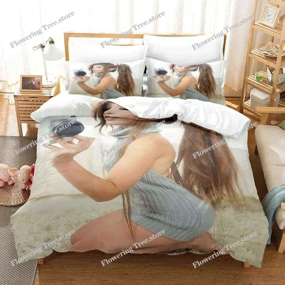 3D Print Belle Delphine Bedding Set Duvet Cover Bed Set Quilt Cover Pillowcase Comforter king Queen Size Boys Adult Bedding Set0