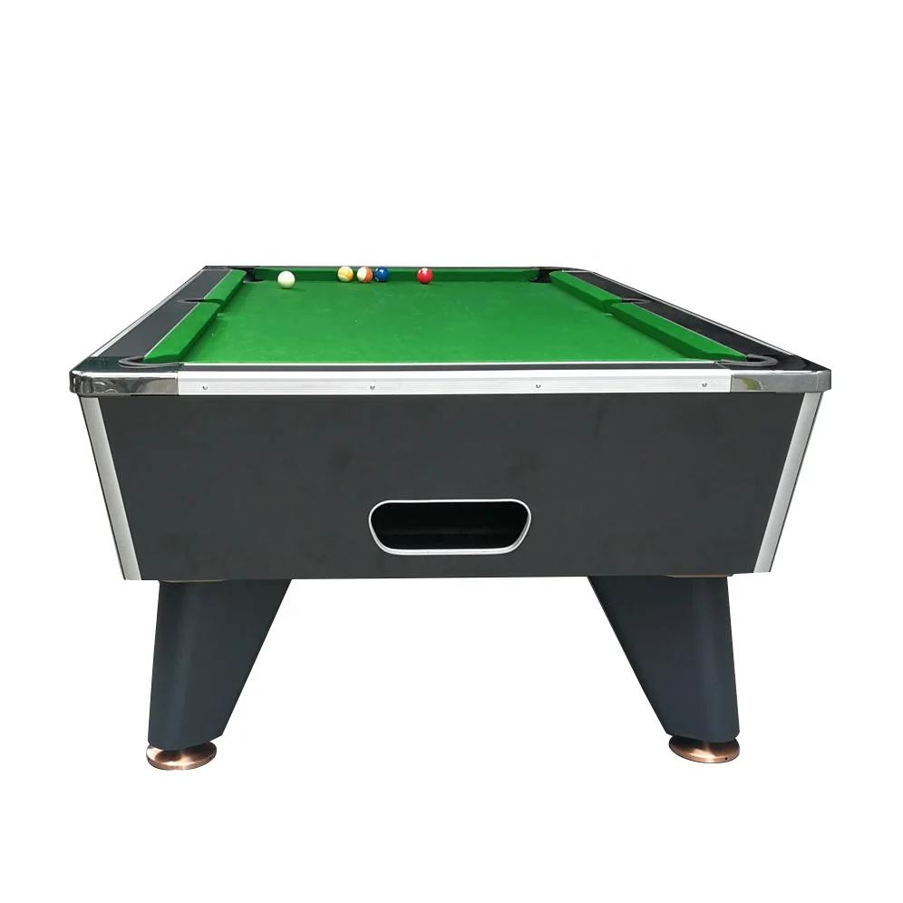 8 Foot Slate Pool Table American Coin-operated Commercial Business Use Billiard Pool Table