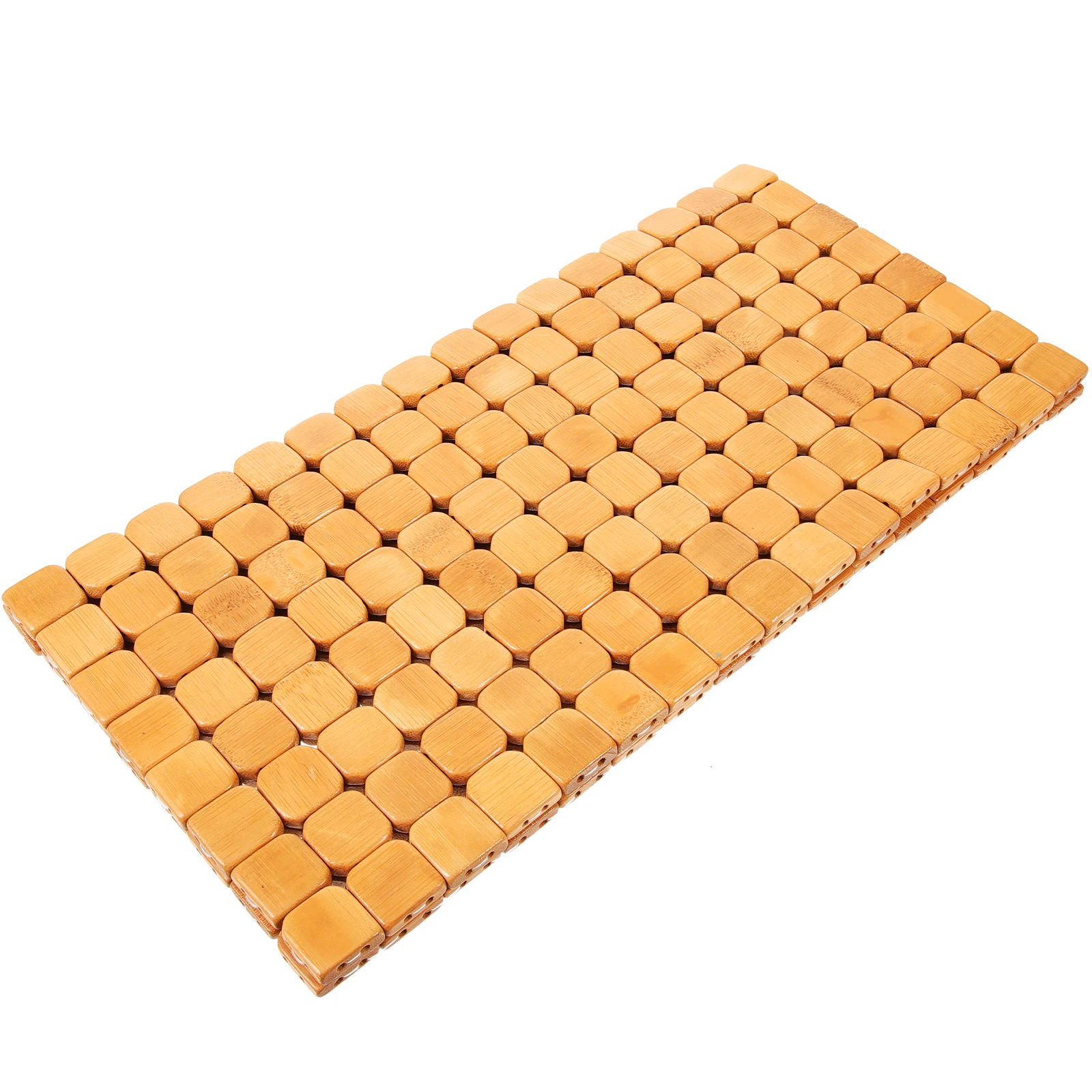 

Bamboo Cooling Seat Pad Summer Chair Cushion Small Star Anise Portable Smooth Edge Outdoor Car Seat Cushions Square Mat