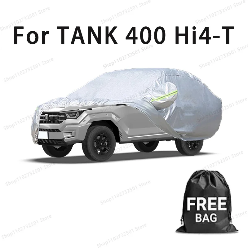 

Car cover For TANK 400 Hi4-T Full cover Waterproof sun protection cover Scratch resistant cars accessories