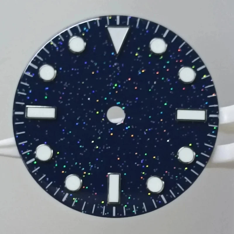 

Starry Sky Watch 28.5mm with C3 Blue Luminants Suitable for NH35 NH36 Automatic Mechanical Movement Replacement Parts